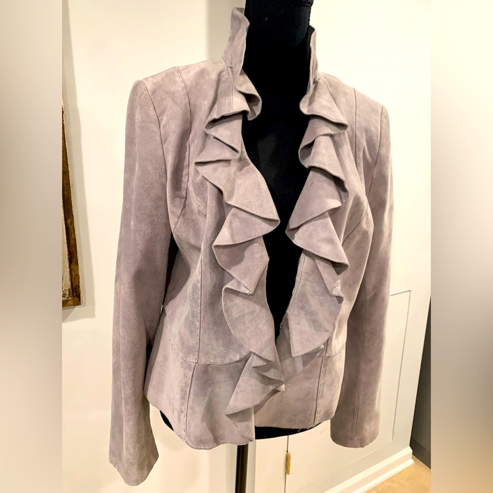 WHBM Suede Jacket